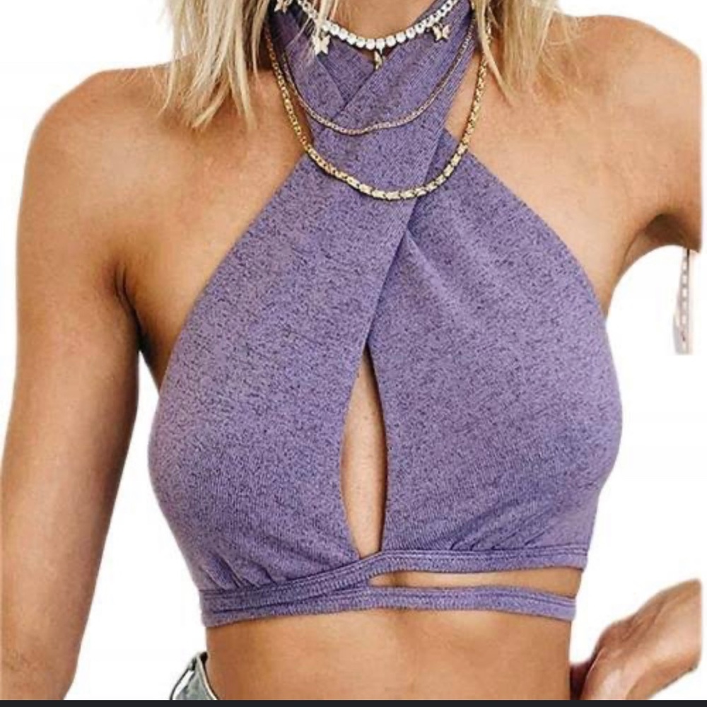 Bandage Sleeveless Backless Top
